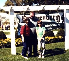 Ruth Bennett McDougal Dorrough; Dan Dorrough; Andy McDougal; Sonneberg gardens